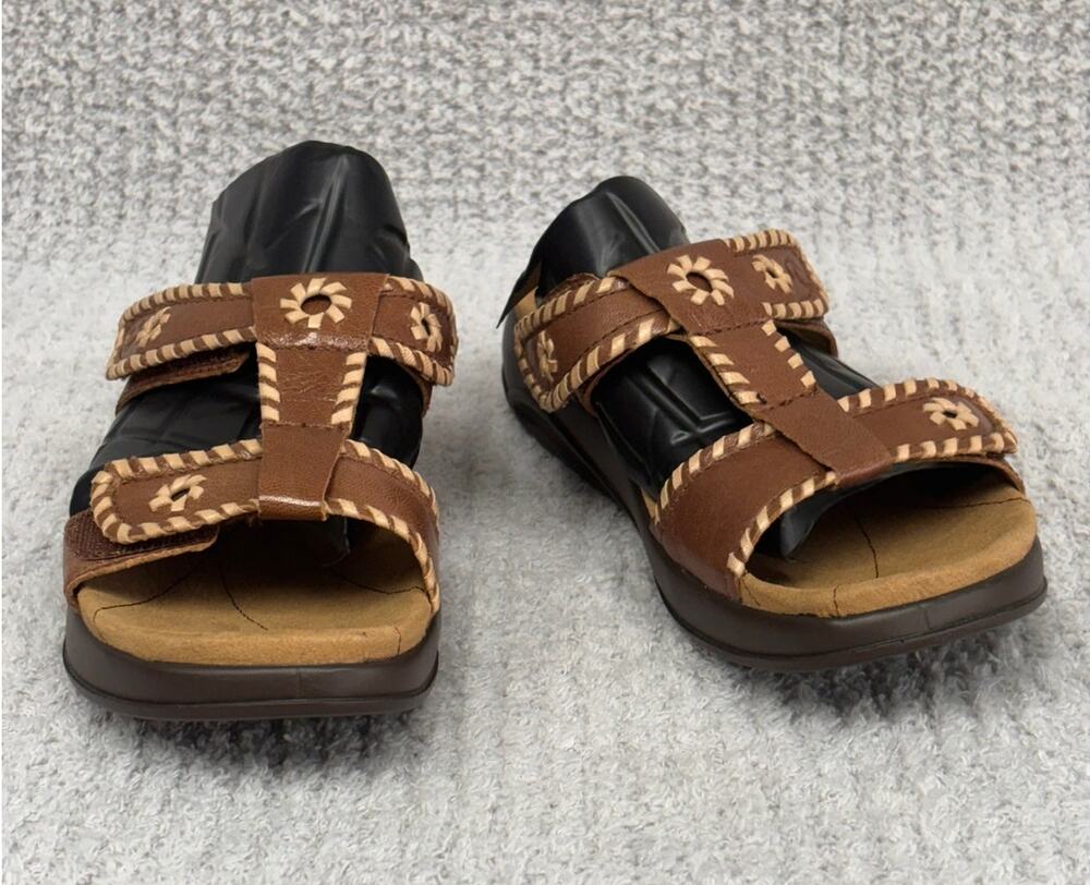 Aravon New Balance Women's Brown Riley Sandals Size 5 NIB #76874